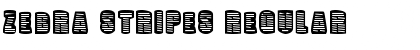 Download Zebra Stripes Font Download Zebra Stripes Font