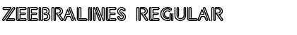 Download Zeebralines Font Download Zeebralines Font