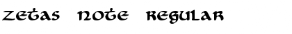Download Zetas Note Font Download Zetas Note Font