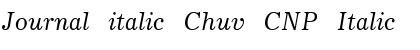 Download Journal italic Chuv CNP Font Download Journal italic Chuv CNP Font