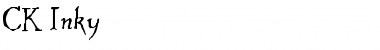 Download CK Inky Font Download CK Inky Font