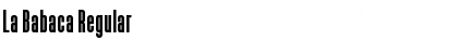 Download La Babaca Font Download La Babaca Font