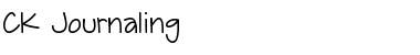 Download CK Journaling Font Download CK Journaling Font