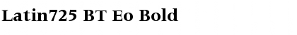 Download Latin725 BT Eo Font Download Latin725 BT Eo Font