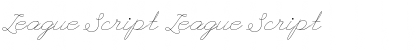 Download League Script Font Download League Script Font