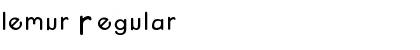 Download lemur Font Download lemur Font