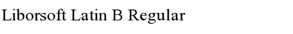 Download Liborsoft Latin B Font Download Liborsoft Latin B Font