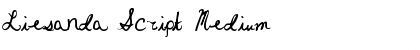Download Liesanda Script Font Download Liesanda Script Font