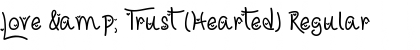 Download Love & Trust (Hearted) Font Download Love & Trust (Hearted) Font