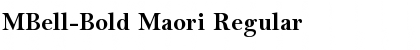 Download MBell-Bold Maori Font Download MBell-Bold Maori Font