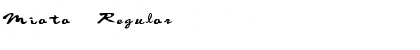 Download Miata Font Download Miata Font