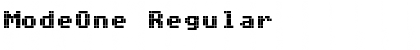 Download ModeOne Font Download ModeOne Font