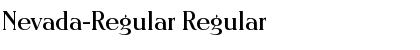 Download Nevada-Regular Font Download Nevada-Regular Font