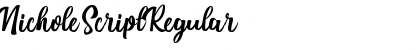 Download Nichole Script Font Download Nichole Script Font