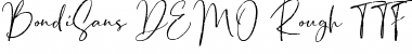 Download Bondi Sans DEMO Rough Font Download Bondi Sans DEMO Rough Font