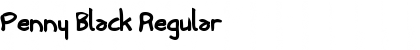 Download Penny Black Font Download Penny Black Font