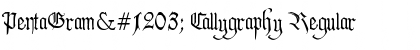 Download PentaGramҳ Callygraphy Font Download PentaGramҳ Callygraphy Font