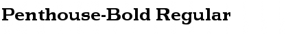 Download Penthouse-Bold Font Download Penthouse-Bold Font