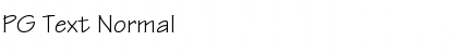 Download PG Text Font Download PG Text Font
