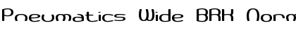 Download Pneumatics Wide BRK Font Download Pneumatics Wide BRK Font