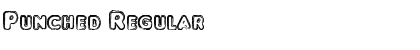 Download Punched Font Download Punched Font