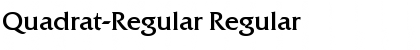 Download Quadrat-Regular Font Download Quadrat-Regular Font