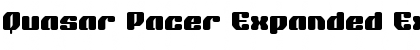 Download Quasar Pacer Expanded Font Download Quasar Pacer Expanded Font