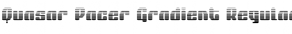 Download Quasar Pacer Gradient Font Download Quasar Pacer Gradient Font
