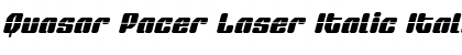 Download Quasar Pacer Laser Italic Font Download Quasar Pacer Laser Italic Font