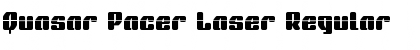 Download Quasar Pacer Laser Font Download Quasar Pacer Laser Font