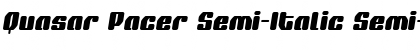 Download Quasar Pacer Semi-Italic Font Download Quasar Pacer Semi-Italic Font