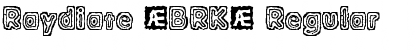 Download Raydiate (BRK) Font Download Raydiate (BRK) Font