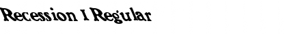 Download Recession 1 Font Download Recession 1 Font
