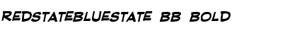 Download RedStateBlueState BB Font Download RedStateBlueState BB Font