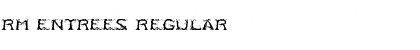 Download RM Entrees Font Download RM Entrees Font