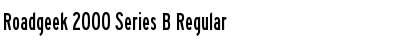 Download Roadgeek 2000 Series B Font Download Roadgeek 2000 Series B Font