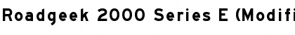 Download Roadgeek 2000 Series E (Modified) Font Download Roadgeek 2000 Series E (Modified) Font