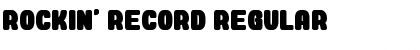 Download Rockin' Record Font Download Rockin' Record Font
