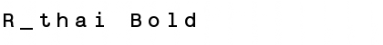 Download R_thai Font Download R_thai Font