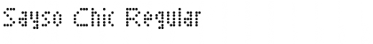 Download Sayso Chic Font Download Sayso Chic Font
