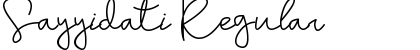 Download Sayyidati Font Download Sayyidati Font