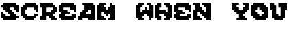 Download Scream When You're Ready To Die Font Download Scream When You're Ready To Die Font