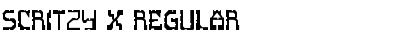 Download Scritzy X Font Download Scritzy X Font