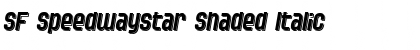 Download SF Speedwaystar Shaded Font Download SF Speedwaystar Shaded Font