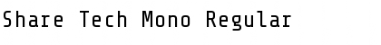 Download Share Tech Mono Font Download Share Tech Mono Font