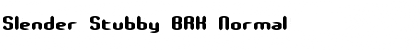 Download Slender Stubby BRK Font Download Slender Stubby BRK Font