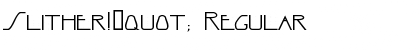 Download Slither!" Font Download Slither!" Font