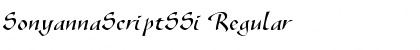 Download SonyannaScriptSSi Font Download SonyannaScriptSSi Font