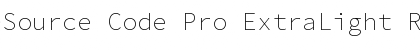 Download Source Code Pro ExtraLight Font Download Source Code Pro ExtraLight Font