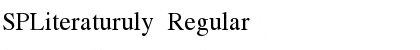 Download SPLiteraturuly Font Download SPLiteraturuly Font